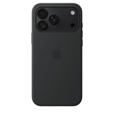 Apple Soft Silicone Back Cover for Apple iPhone 18 Pro Max (MagSafe Compatible, Black)