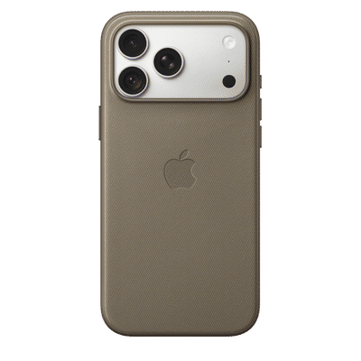 Apple Hard TPU & Recycled Polyester Back Cover for Apple iPhone 18 Pro Max (MagSafe Compatible, Taupe)