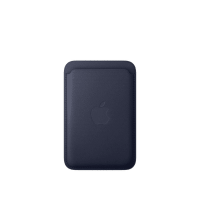 Apple FineWoven Wallet for iPhone 18 Pro, 18 Pro Max, 17 Pro, 17 Pro Max, Air, 17, 17e, 16 Pro, 16 Pro Max, 16, 16 Plus, 15 Pro, 15 Pro Max, 15, 15 Plus, 14 Pro, 14 Pro Max, 14, 14 Plus (Built-in Magnets, Navy)