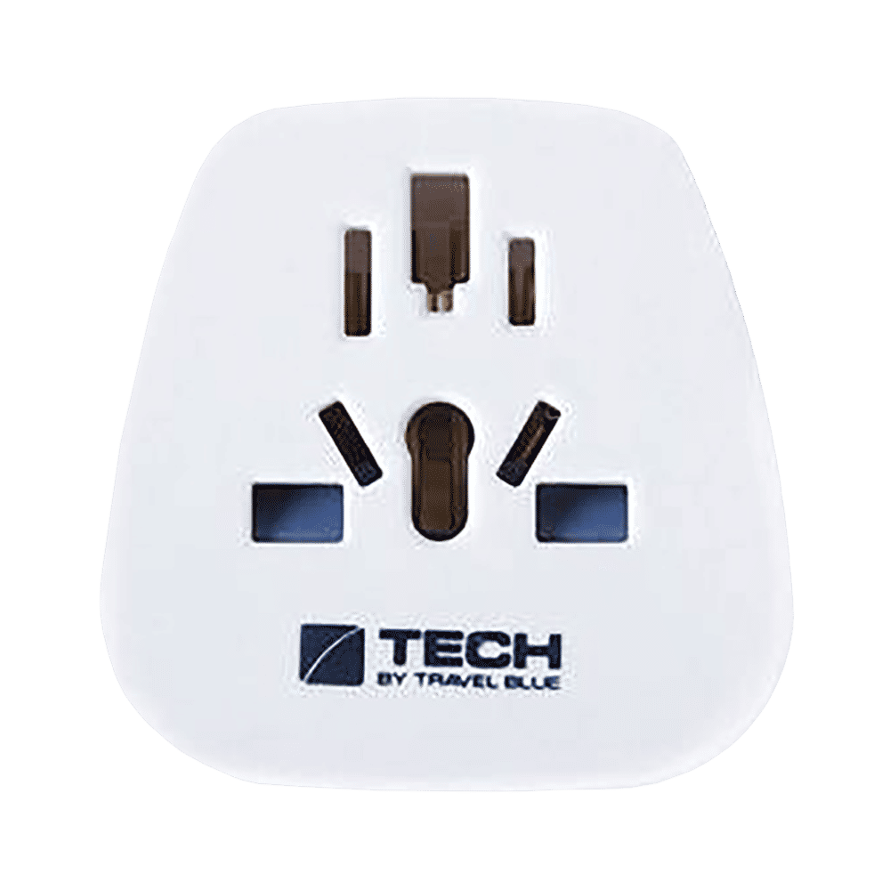 TRAVEL BLUE Tourist Wall Charging Adapterr (957, White) TRAVEL BLUE Tourist Wall Charging Adapterr (957, White)_1