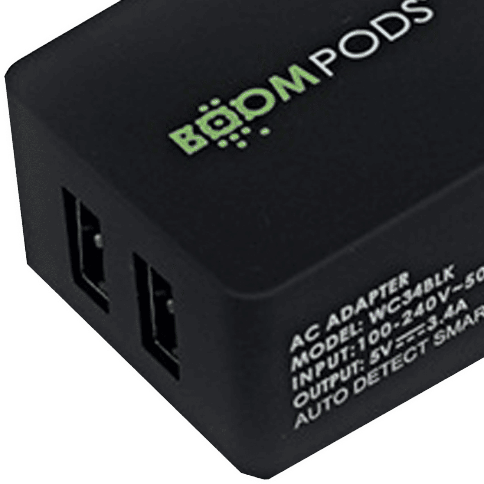 Boompods Type A 2-Port Charger (Adapter OnlyBlack) Boompods Type A 2-Port Charger (Adapter OnlyBlack)_3