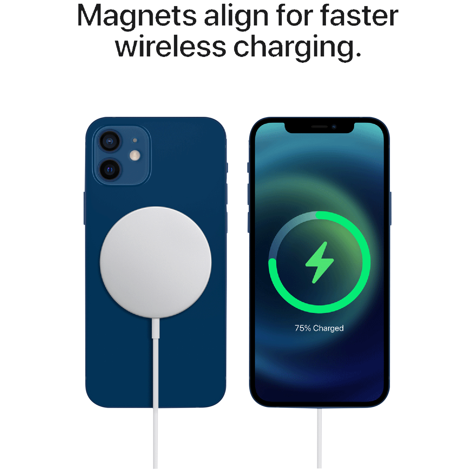 Apple 15W Wireless Charger for iPhone 14, 14 Pro, 13, 13 Pro, 12 and 12 Pro (Qi Charging, White) Apple 15W Wireless Charger for iPhone 14, 14 Pro, 13, 13 Pro, 12 and 12 Pro (Qi Charging, White)_2