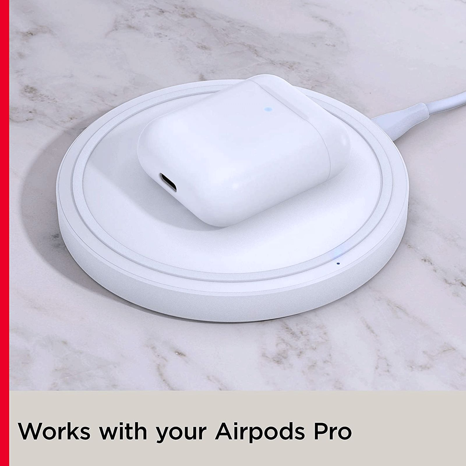 SanDisk Ixpand 15W Wireless Charger for iOS, Android, Earbuds (Qi Certified, Temprature Control Technology, White)_4