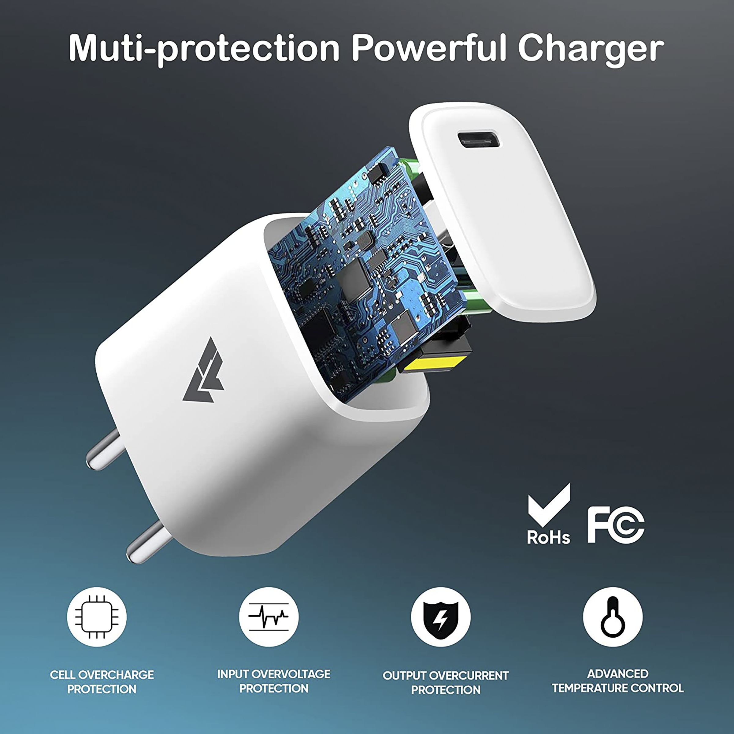 Vaku Neutron 30W Type C Fast Charger (Adapter Only, Multi Protocol Support, White) Vaku Neutron 30W Type C Fast Charger (Adapter Only, Multi Protocol Support, White)_9