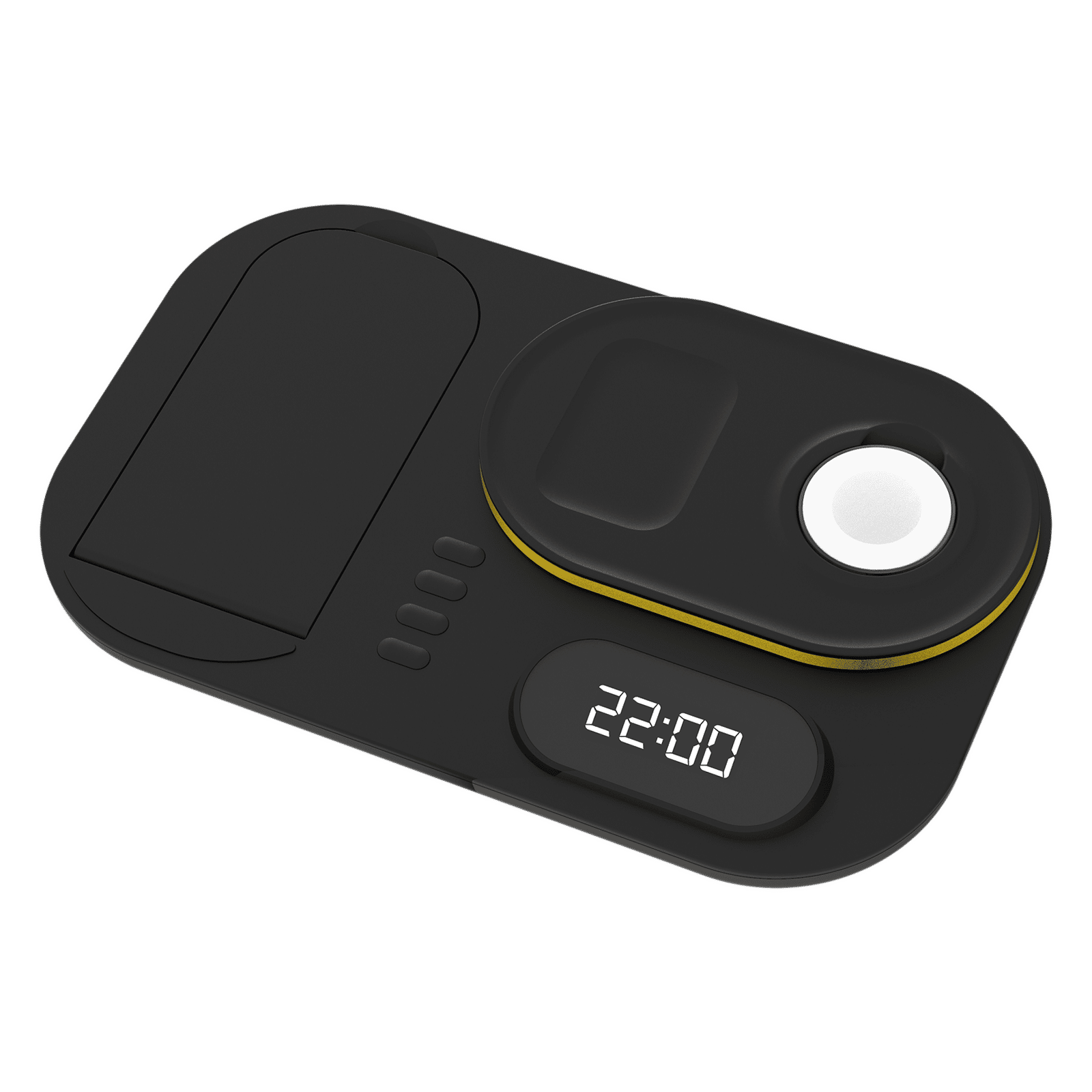 Croma 15W 4-in-1 Wireless Charger for iPhone 14, 14 Pro, 15, 15 Pro iWatch 4, 5, 6, 7, 8 & AirPods 2, Pro, 3 (Multi-Layer Protection, Black) Croma 15W 4-in-1 Wireless Charger for iPhone 14, 14 Pro, 15, 15 Pro iWatch 4, 5, 6, 7, 8 & AirPods 2, Pro, 3 (Multi-Layer Protection, Black)_5