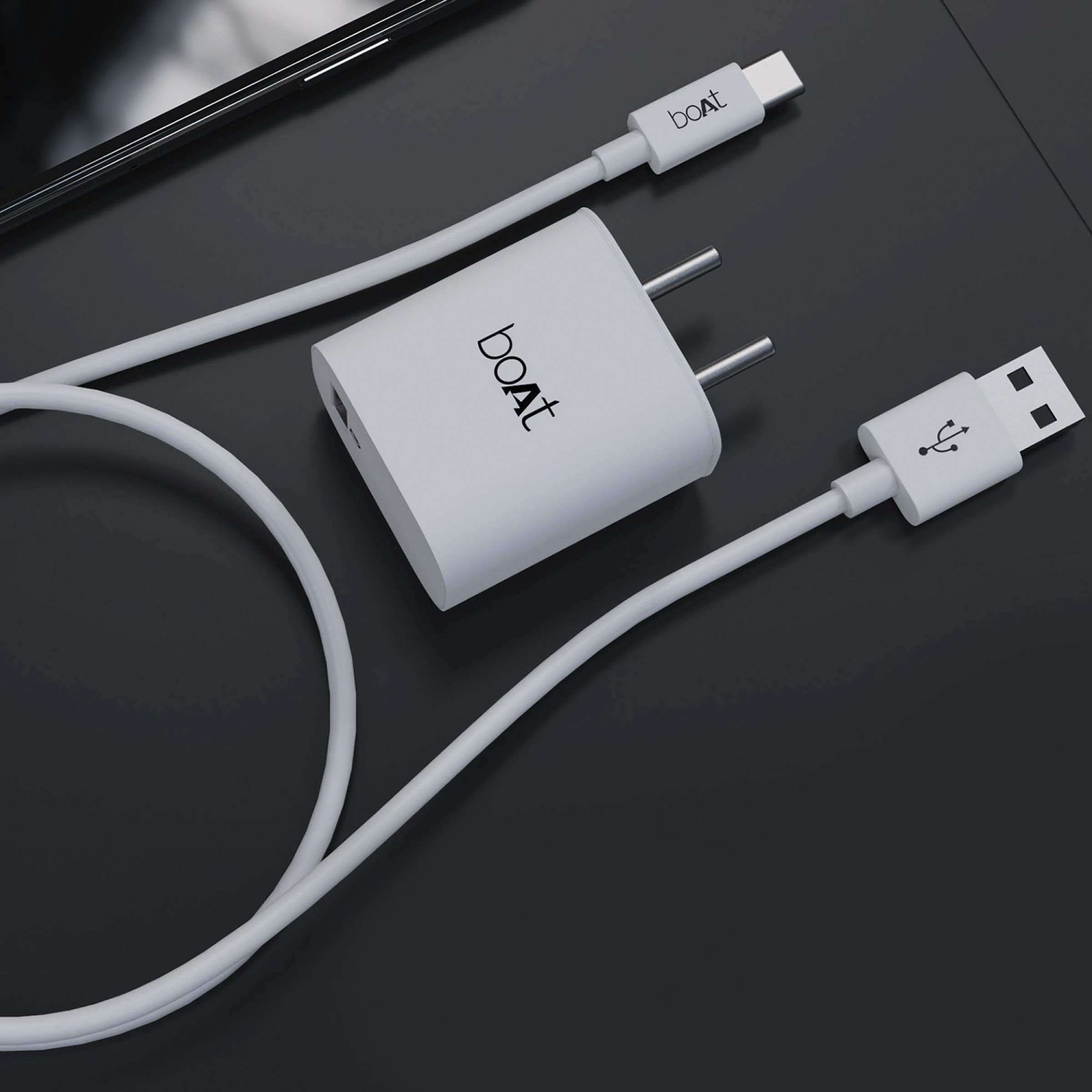 boAt WCD 18W Type A Fast Charger (Type A to Type C Cable, Smart IC Protection, White) boAt WCD 18W Type A Fast Charger (Type A to Type C Cable, Smart IC Protection, White)_5