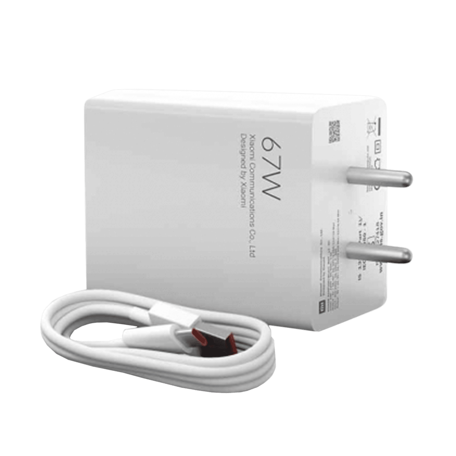 Mi SonicCharge 3. Combo 67W Type A Fast Charger (Type A to Type C Cable, Quick Charge 3., White) Mi SonicCharge 3. Combo 67W Type A Fast Charger (Type A to Type C Cable, Quick Charge 3., White)_1