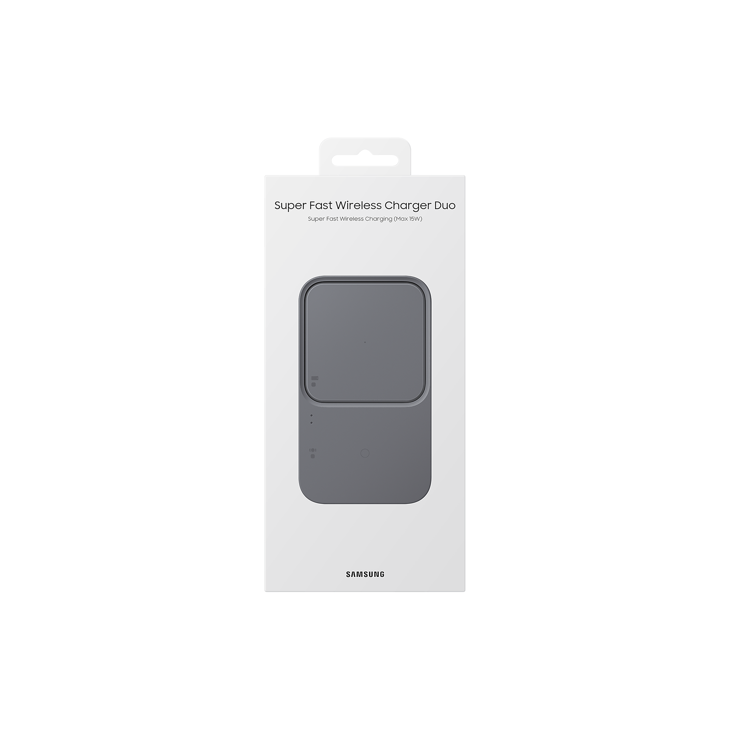 SAMSUNG Duo 15W 2-in-1 Wireless Charger for iOS, Android, Smart Watch (Adaptive Charging, Dark Gray) SAMSUNG Duo 15W 2-in-1 Wireless Charger for iOS, Android, Smart Watch (Adaptive Charging, Dark Gray)_8