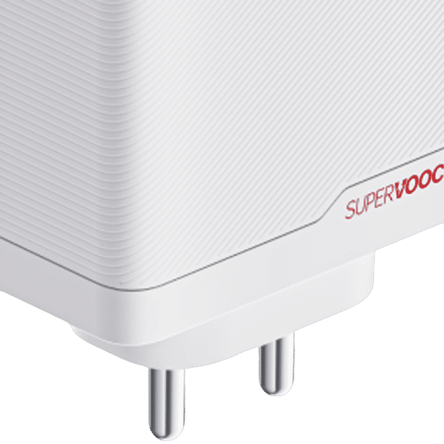 OnePlus 100W Type A and Type C 2-Port Fast Charger (Type C, Type A, SUPERVOOC, White)_5