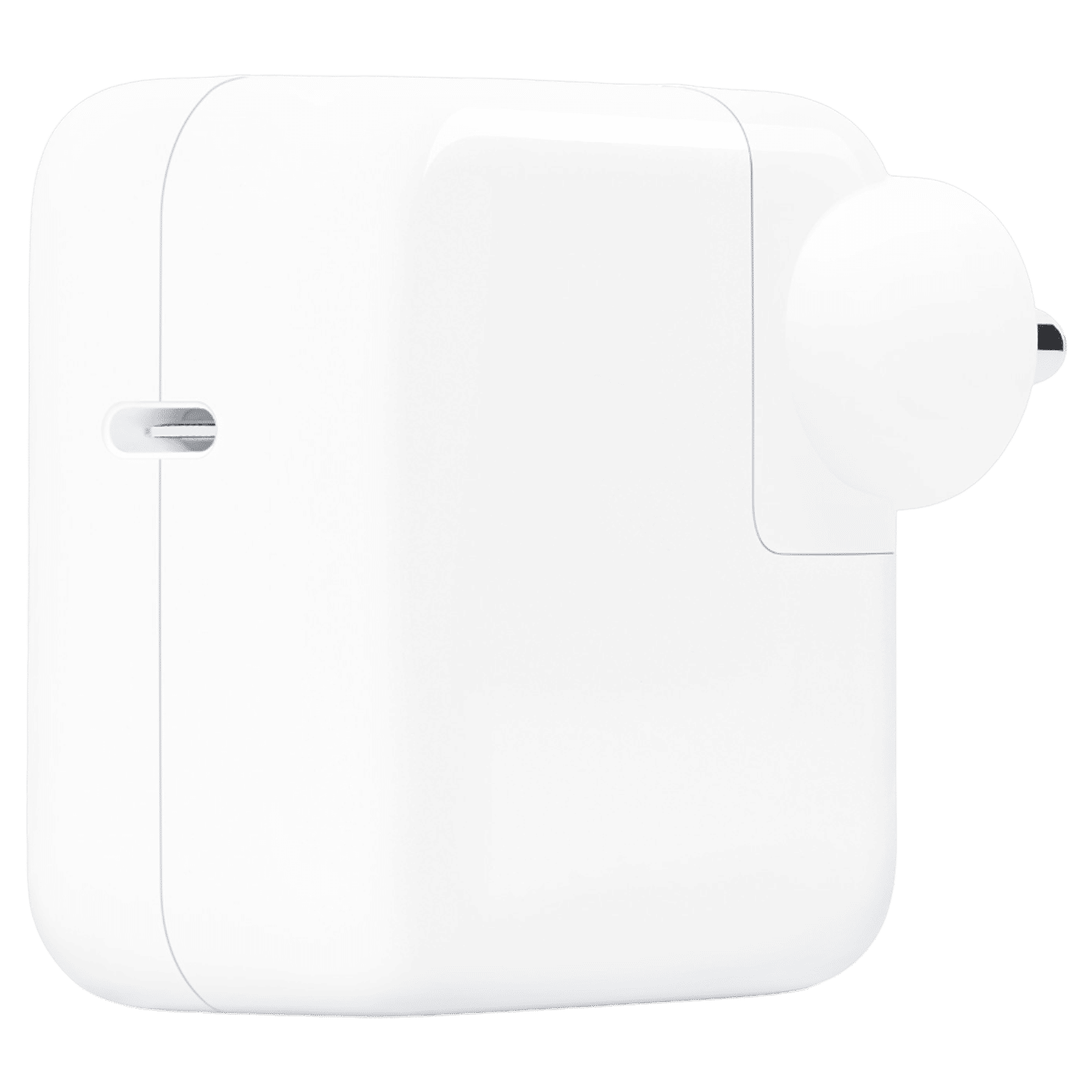 Apple 30W Type C Fast Charger (Adapter Only, Efficient Charging, White)_2