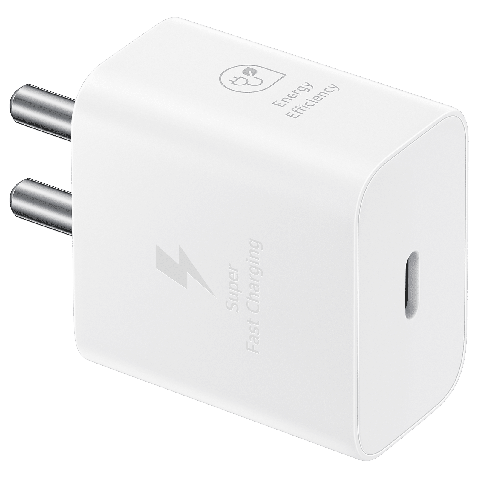 SAMSUNG 25W Type C Fast Charger (Adapter Only, Support PD 3. PPS, White)_1