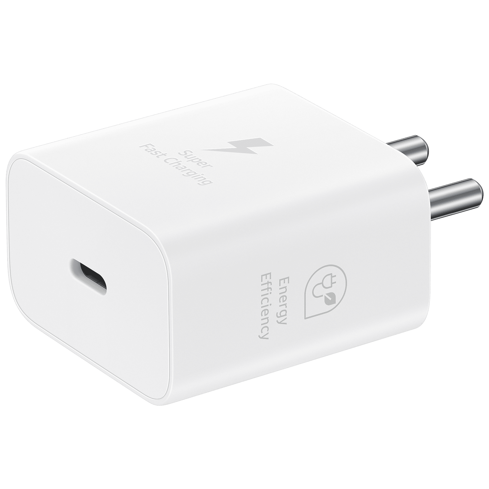 SAMSUNG 25W Type C Fast Charger (Adapter Only, Support PD 3. PPS, White)_4