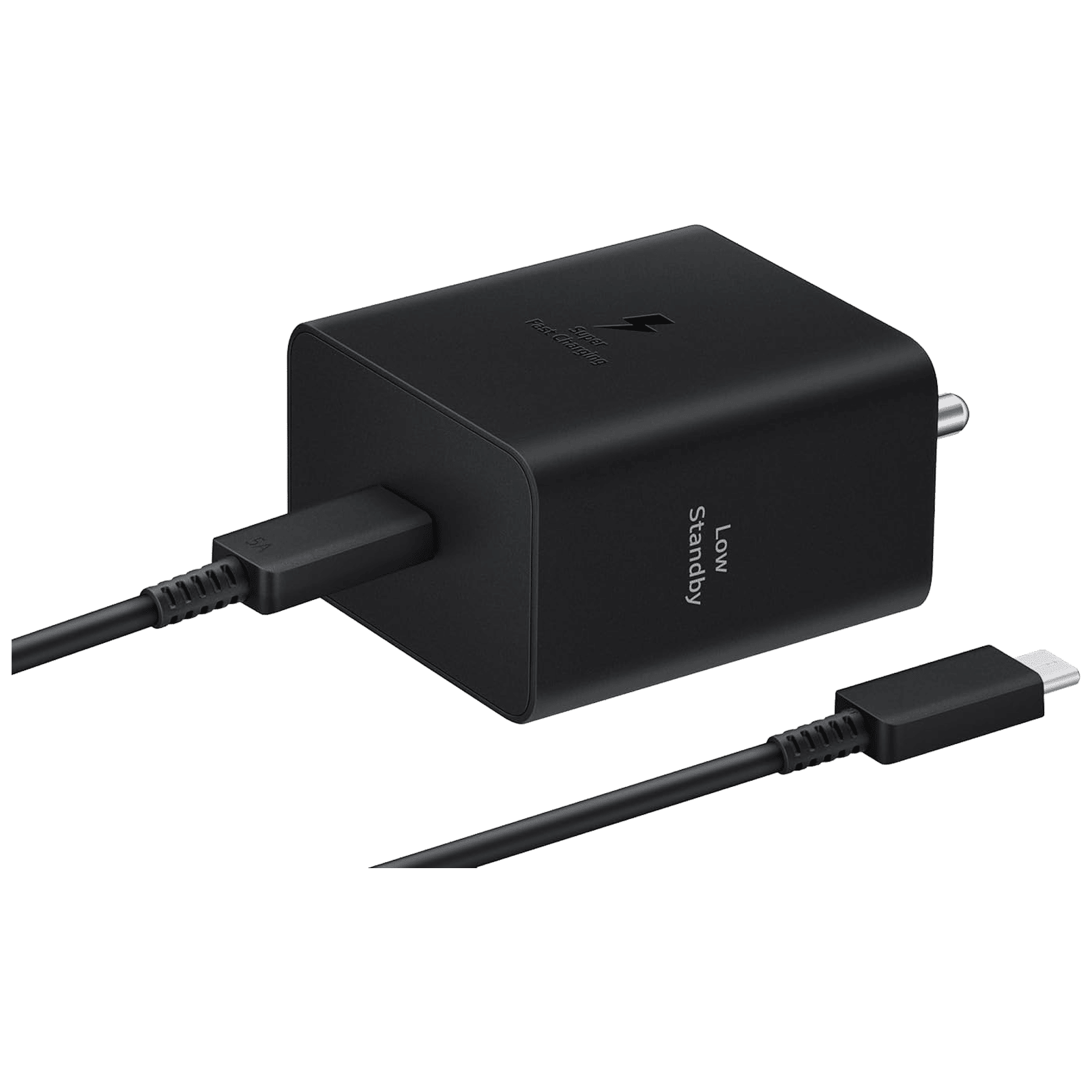 SAMSUNG EP-T4511XBEGIN 45W Type C Power Adaptor (Type C to Type C Cable, Charging Indicator, Black) SAMSUNG EP-T4511XBEGIN 45W Type C Power Adaptor (Type C to Type C Cable, Charging Indicator, Black)_4