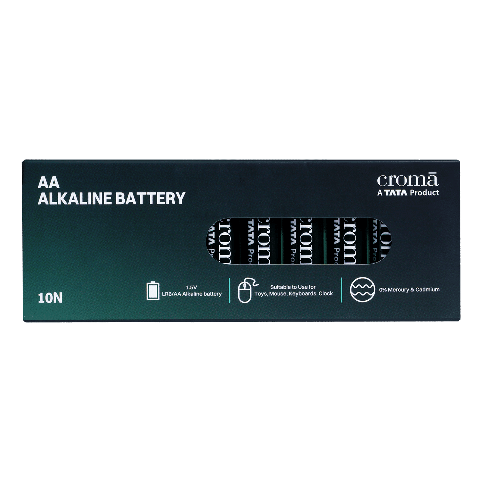 Croma Alkaline AA Battery (Pack of 10) Croma Alkaline AA Battery (Pack of 10)_7