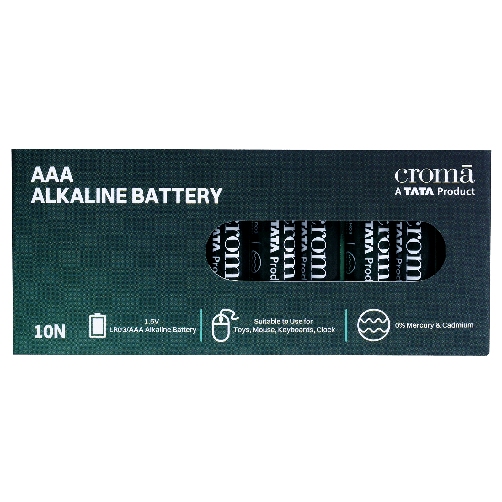 Croma Alkaline AAA Battery (Pack of 10) Croma Alkaline AAA Battery (Pack of 10)_7