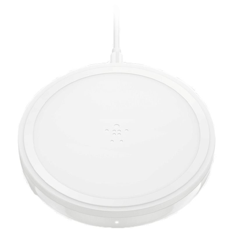 beikin Boost Up Bold 10 W Wireless Charging Pad ( Universal QI Compatibility, White)_4
