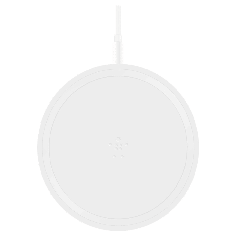 beikin Boost Up Bold 10 W Wireless Charging Pad ( Universal QI Compatibility, White)_1