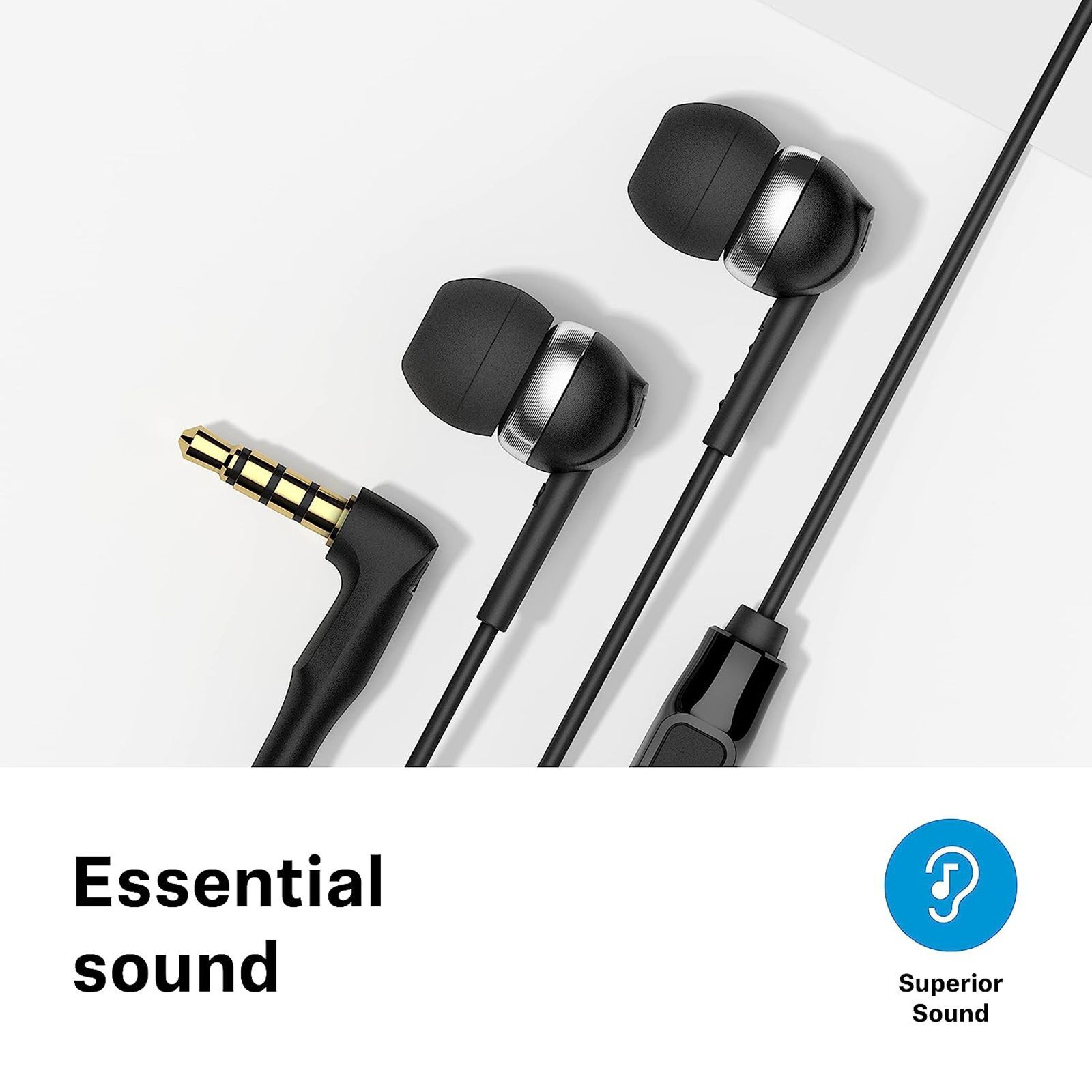 SENNHEISER CX80S Wired Earphone with Mic (3.5mm Connector, In Ear, Black) SENNHEISER CX80S Wired Earphone with Mic (3.5mm Connector, In Ear, Black)_11
