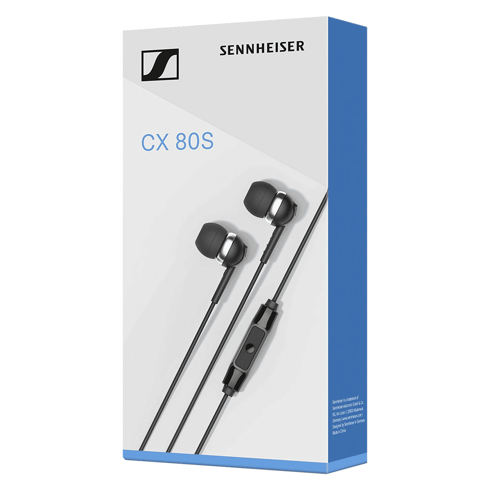 SENNHEISER CX80S Wired Earphone with Mic (3.5mm Connector, In Ear, Black) SENNHEISER CX80S Wired Earphone with Mic (3.5mm Connector, In Ear, Black)_6