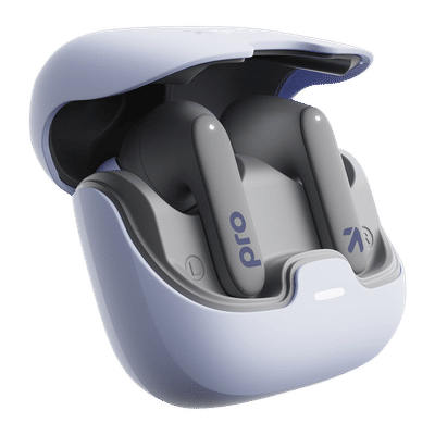 GOBOULT Z40 Pro TWS Earbuds with Environmental Noise Cancellation (IPX5 Water Resistant, AI Voice Assistant, Lavender)