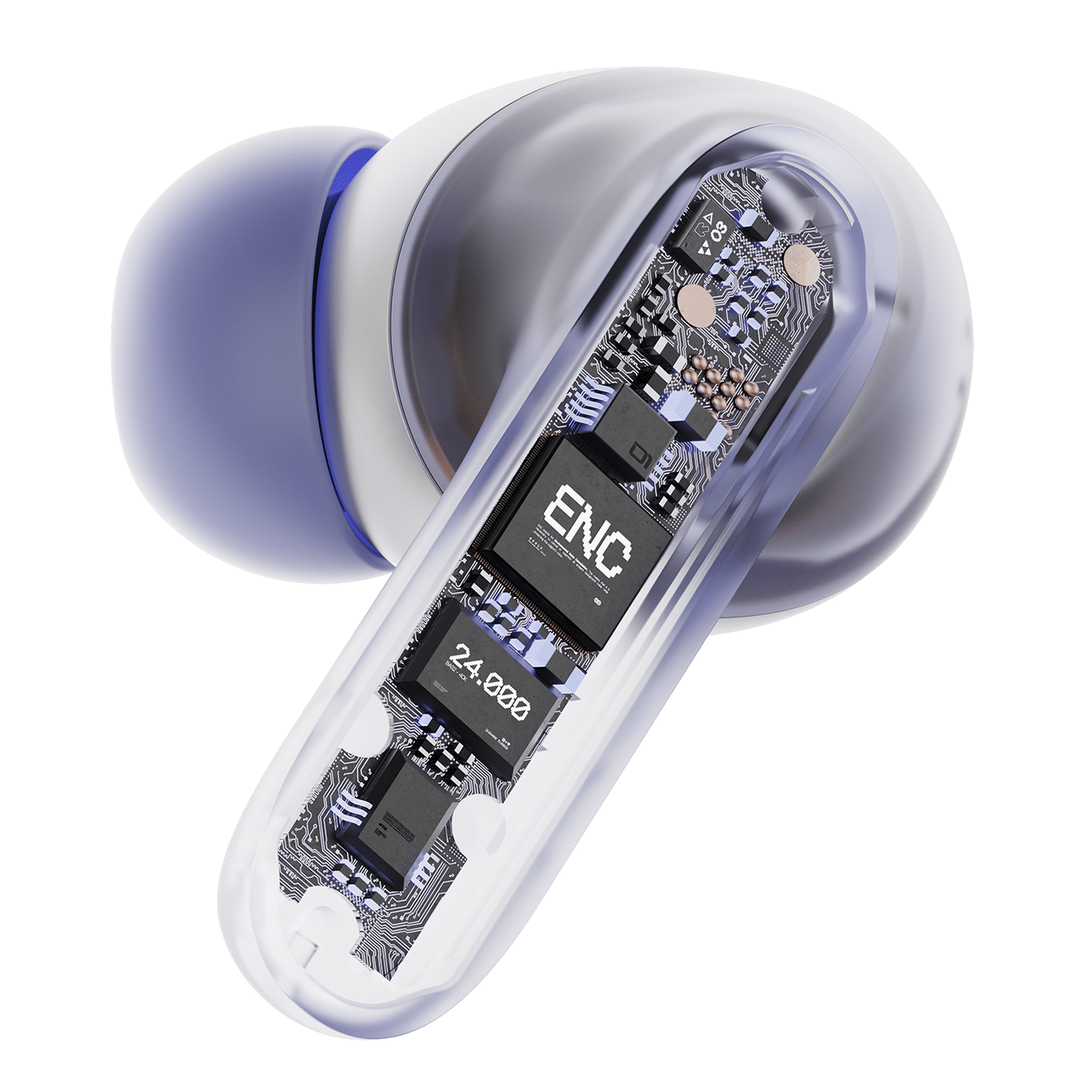 GOBOULT Z40 Pro TWS Earbuds with Environmental Noise Cancellation (IPX5 Water Resistant, Fast Charging, Pro Lavender)_3