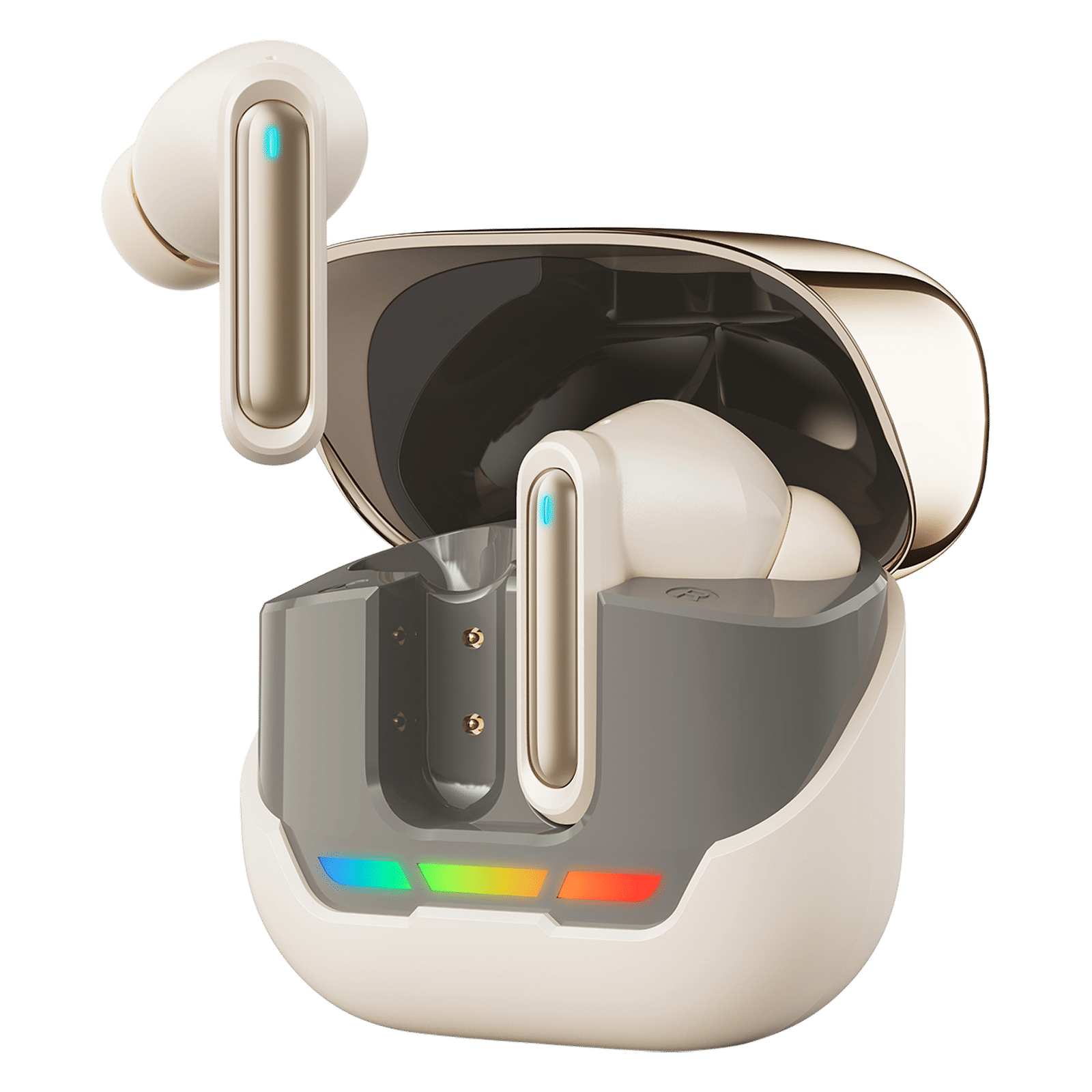 Croma TWS Earbuds with Environmental Noise Cancellation (IPX4 Sweat & Water Resistant, Fast Charging, White)_1
