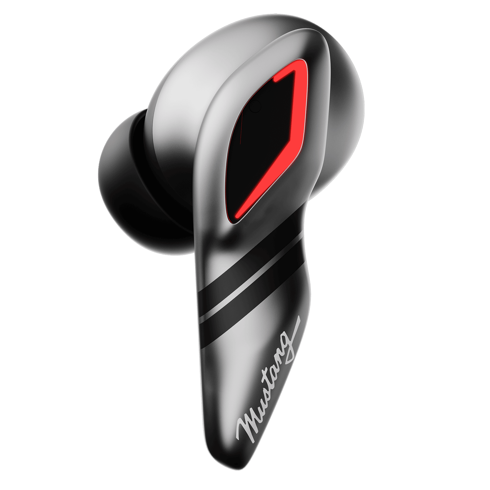 GOBOULT Mustang Torq FGTW196SVR TWS Earbuds with Environmental Noise Cancellation (IPX5 Water Resistant, Fast Charging, Silver) GOBOULT Mustang Torq FGTW196SVR TWS Earbuds with Environmental Noise Cancellation (IPX5 Water Resistant, Fast Charging, Silver)_4
