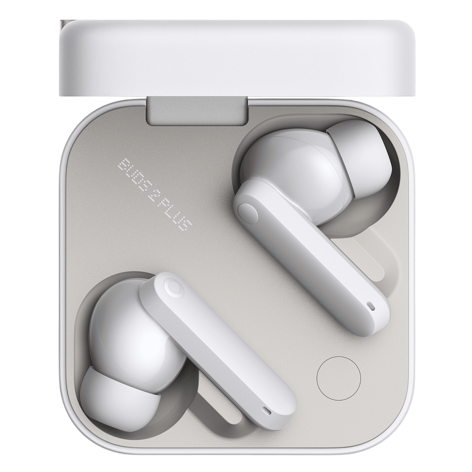 Nothing CMF Buds 2 Plus A10600104 TWS Earbuds with Adaptive Noise Cancellation (IP55, IPX2 Water Resistant, Hi-Res Audio with LDAC, Light Grey)_1