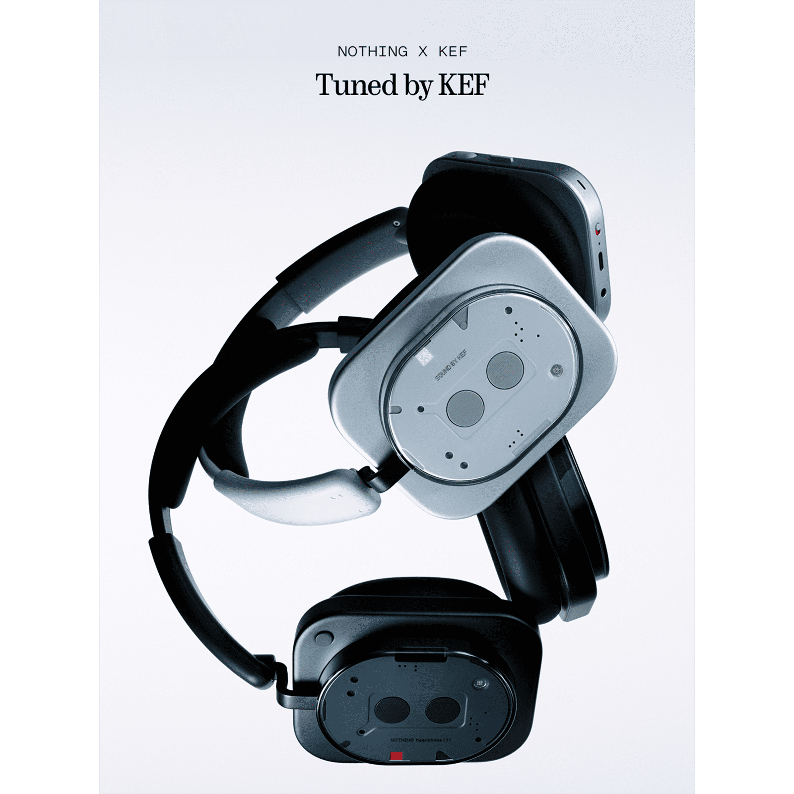 Nothing Headphone (1) A11300005 Bluetooth Headphone with Mic (Real-time Adaptive ANC, Over Ear, White)_5