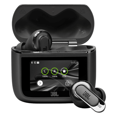 JBL Tour Pro 3 TWS Earbuds with True Adaptive Noise Cancellation (IPX55 Water Resistant, Multi-Point Connection, Black)