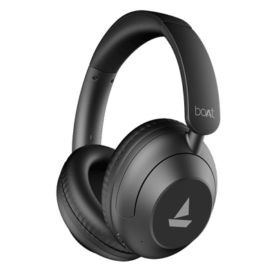 boAt Rockerz 650 Pro Bluetooth Headphone with Mic (80 Hours Playback, Over Ear, Iris Black)