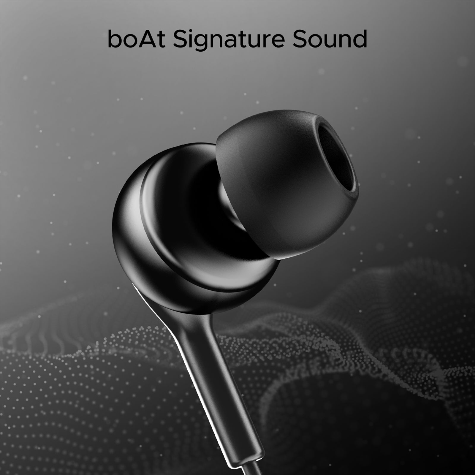 boAt Bassheads 100C Wired Earphone with Mic (USB Type-C Connector, In Ear, Black) boAt Bassheads 100C Wired Earphone with Mic (USB Type-C Connector, In Ear, Black)_5