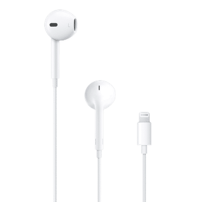 Apple EarPods MWTY3ZM/A Wired Earphone with Mic (Lightning Connector, In Ear, White)