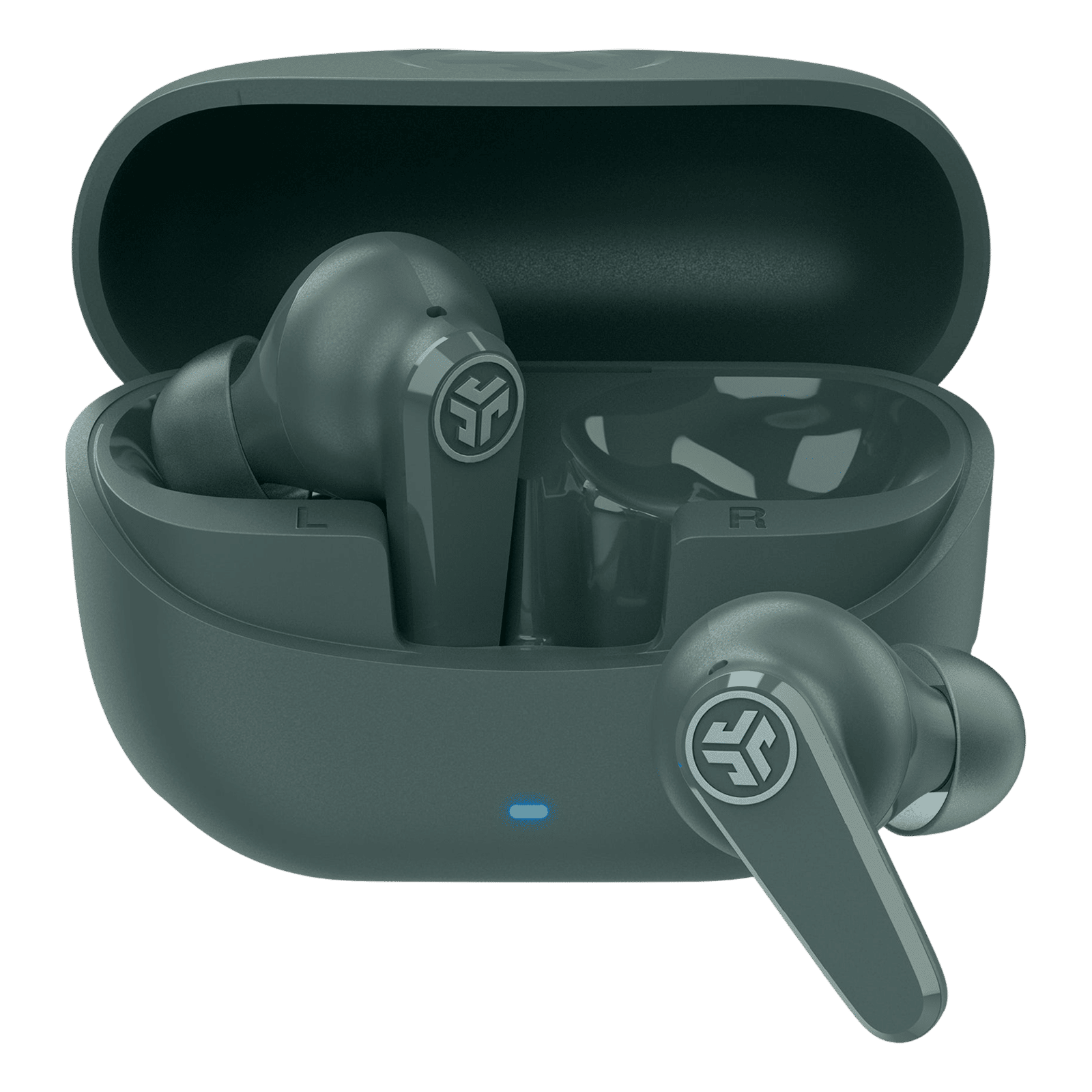 JLAB Go Pods TWS Earbuds with Hybrid Active Noise Cancellation (IP55 Sweatproof, Google Fast Pair, Sage) JLAB Go Pods TWS Earbuds with Hybrid Active Noise Cancellation (IP55 Sweatproof, Google Fast Pair, Sage)_1