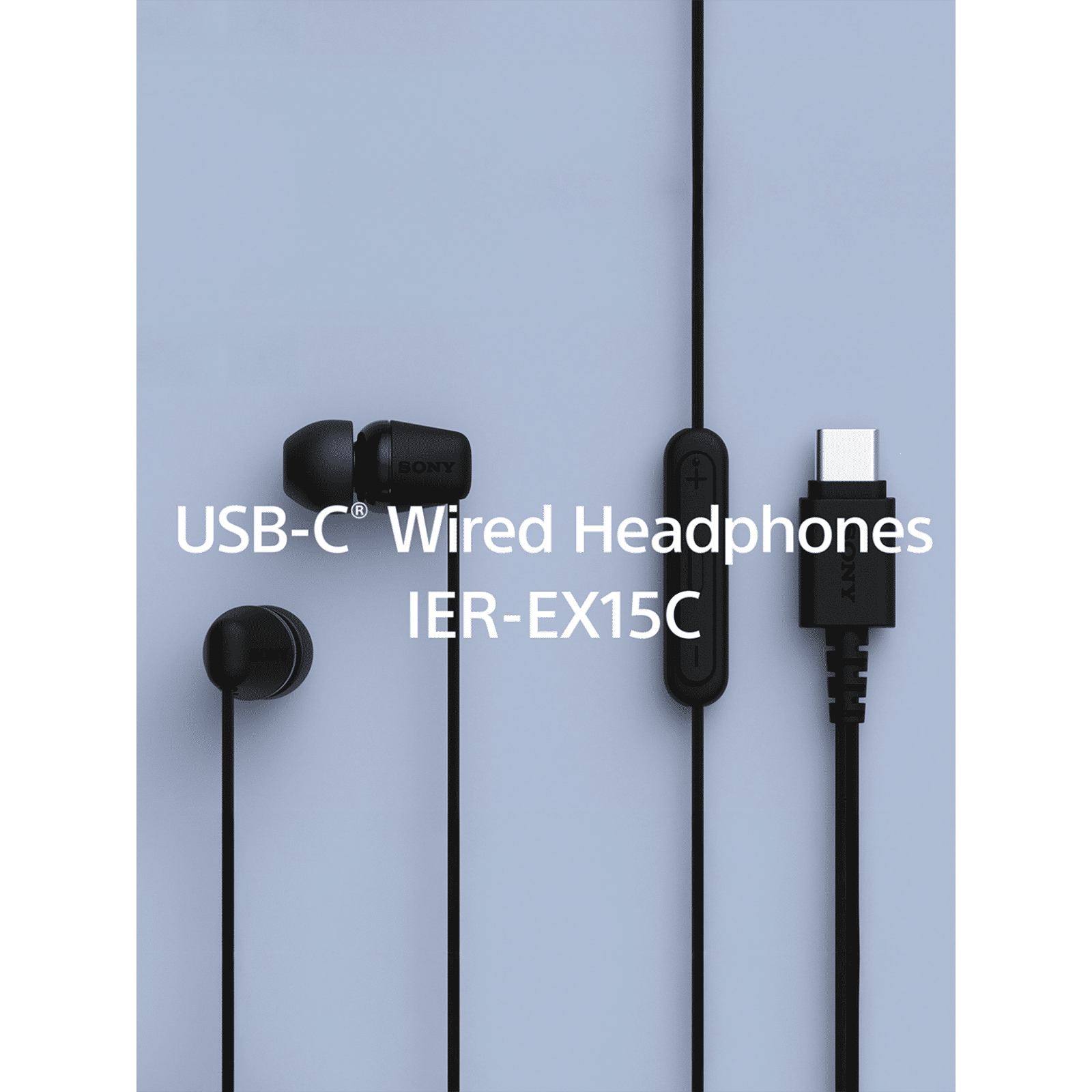 Sony IER-EX15C Wired Earphone with Mic (USB Type-C Connector, In Ear, Blue) Sony IER-EX15C Wired Earphone with Mic (USB Type-C Connector, In Ear, Blue)_6