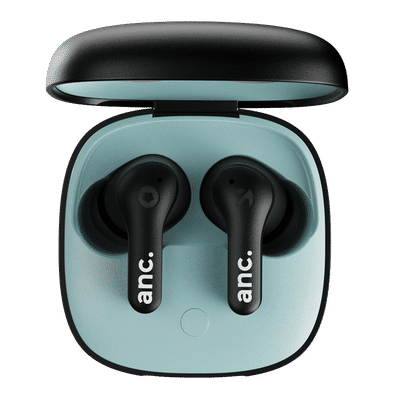 GOBOULT TuneX TWS Earbuds with Active Noise Cancellation (IPX5 Water Resistant, Fast Charging, Black)
