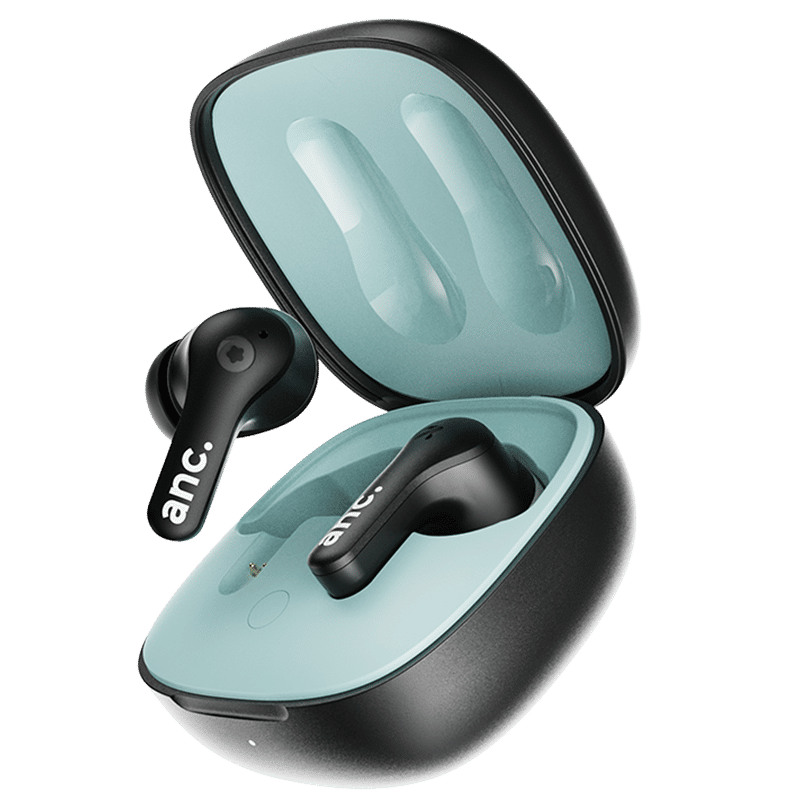 GOBOULT TuneX TWS Earbuds with Active Noise Cancellation (IPX5 Water Resistant, Fast Charging, Black)_3