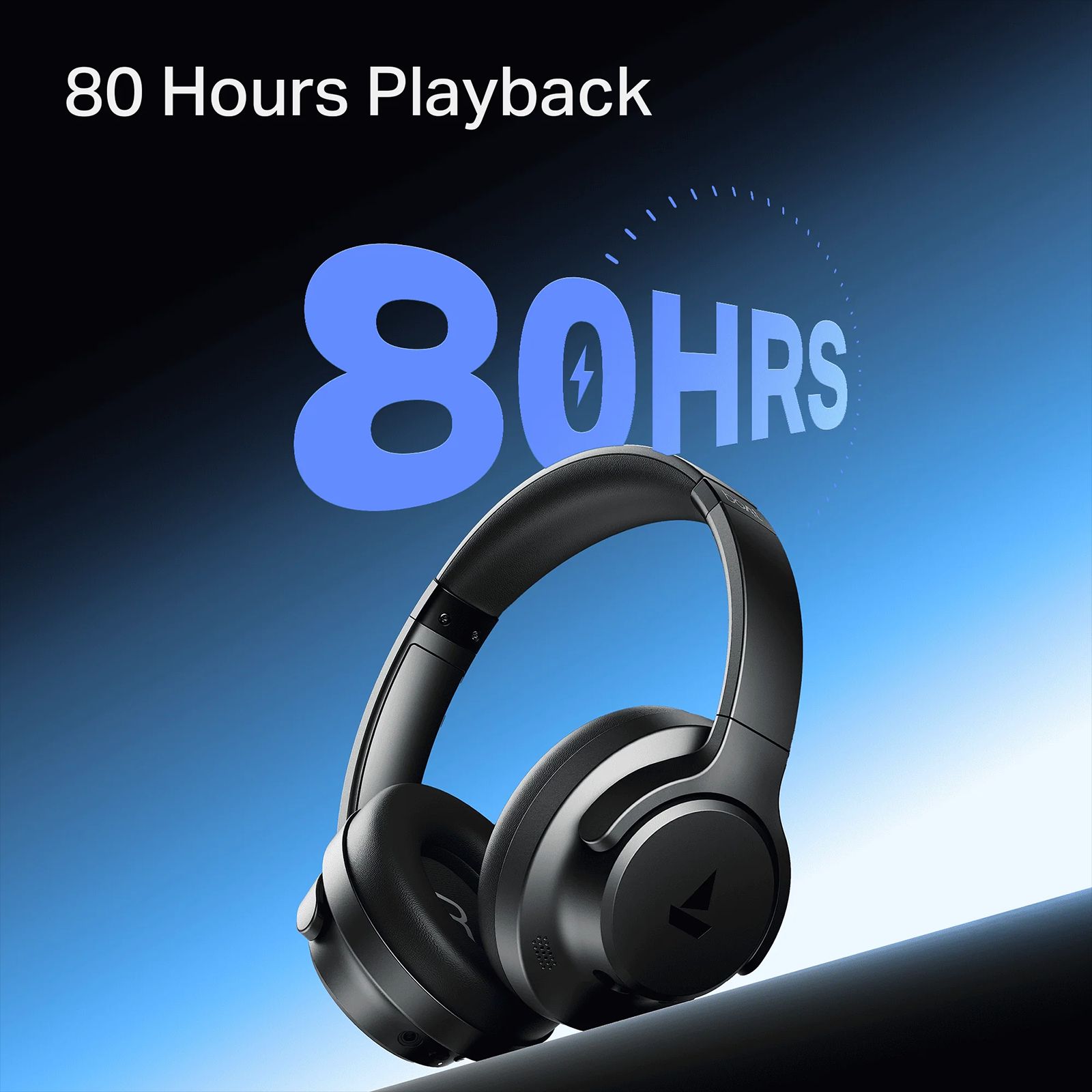 boAt Rockerz 512 ANC Bluetooth Headphone with Mic (ENx Technology, Over Ear, Cosmic Black)_5