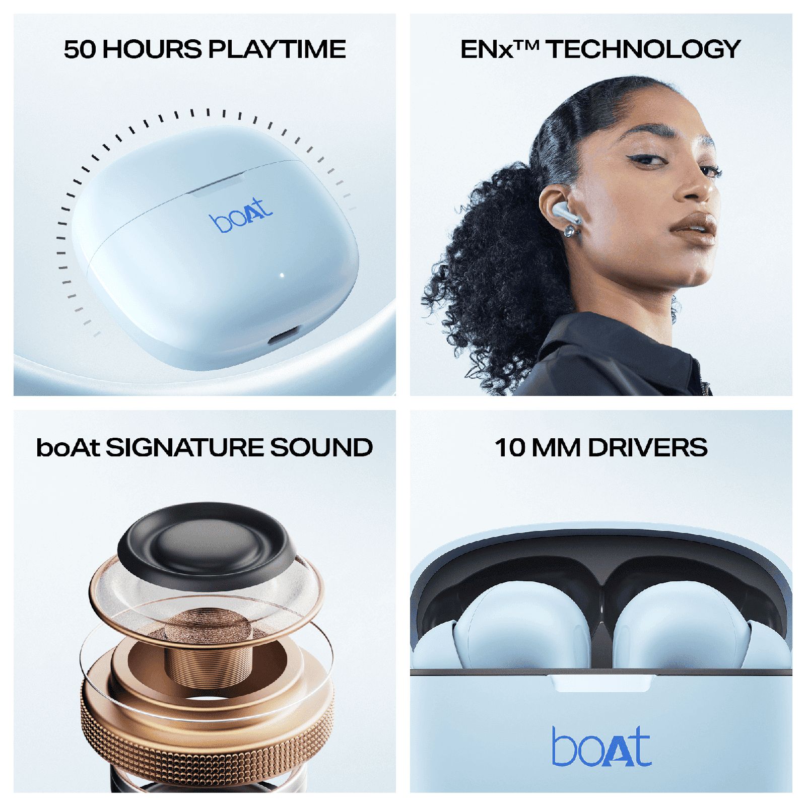 boAt Airdopes 213 PA0028 TWS Earbuds with Environmental Noise Cancellation (IPX4 Sweat & Splash Resistant, Insta Wake & Pair, Berry Blue)_5