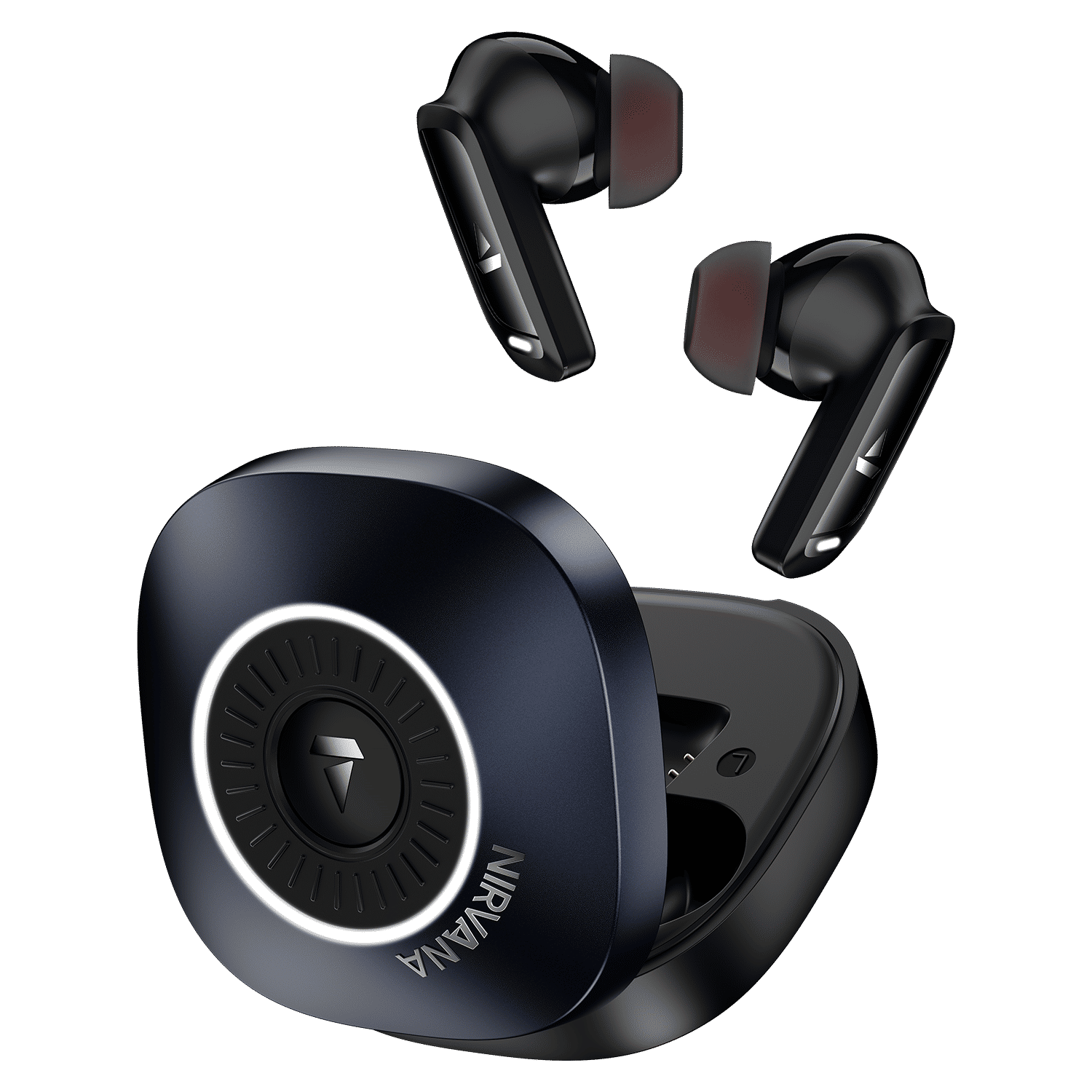 boAt Nirvana Crown PP0031 TWS Earbuds with Hybrid Active Noise Cancellation (IPX4 Water Resistance, ASAP Charge, Sapphire Blue)_6