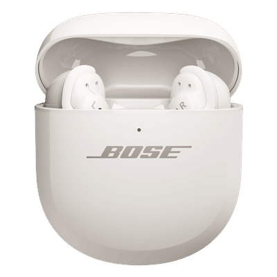 BOSE QuietComfort Ultra (2nd Gen) TWS Earbuds with Adaptive Noise Cancellation (IPX4 Water Resistant, ActiveSense Technology, White Smoke)