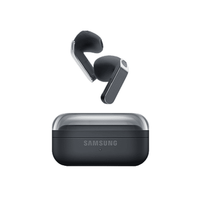 Samsung Galaxy Buds4 SM-R540NZKA TWS Earbuds with Active Noise Cancellation (360 Audio with Head Tracking, Black)
