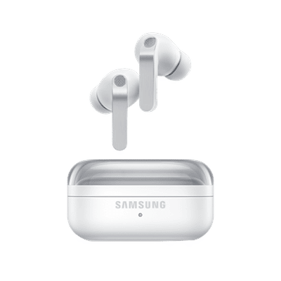 Samsung Galaxy Buds4 Pro SM-R640NZWA TWS Earbuds with Active Noise Cancellation (360 Audio with Head Tracking, White)