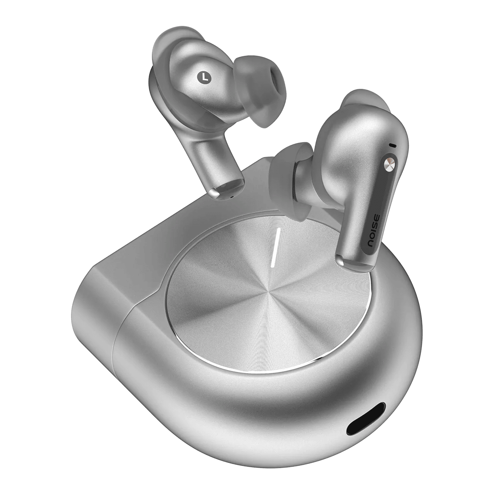 Noise Master Buds 2 TWS Earbuds with Adaptive Active Noise Cancellation (IPX5 Water Resistant, 360° Spatial Audio, Mercury) Noise Master Buds 2 TWS Earbuds with Adaptive Active Noise Cancellation (IPX5 Water Resistant, 360° Spatial Audio, Mercury)_1