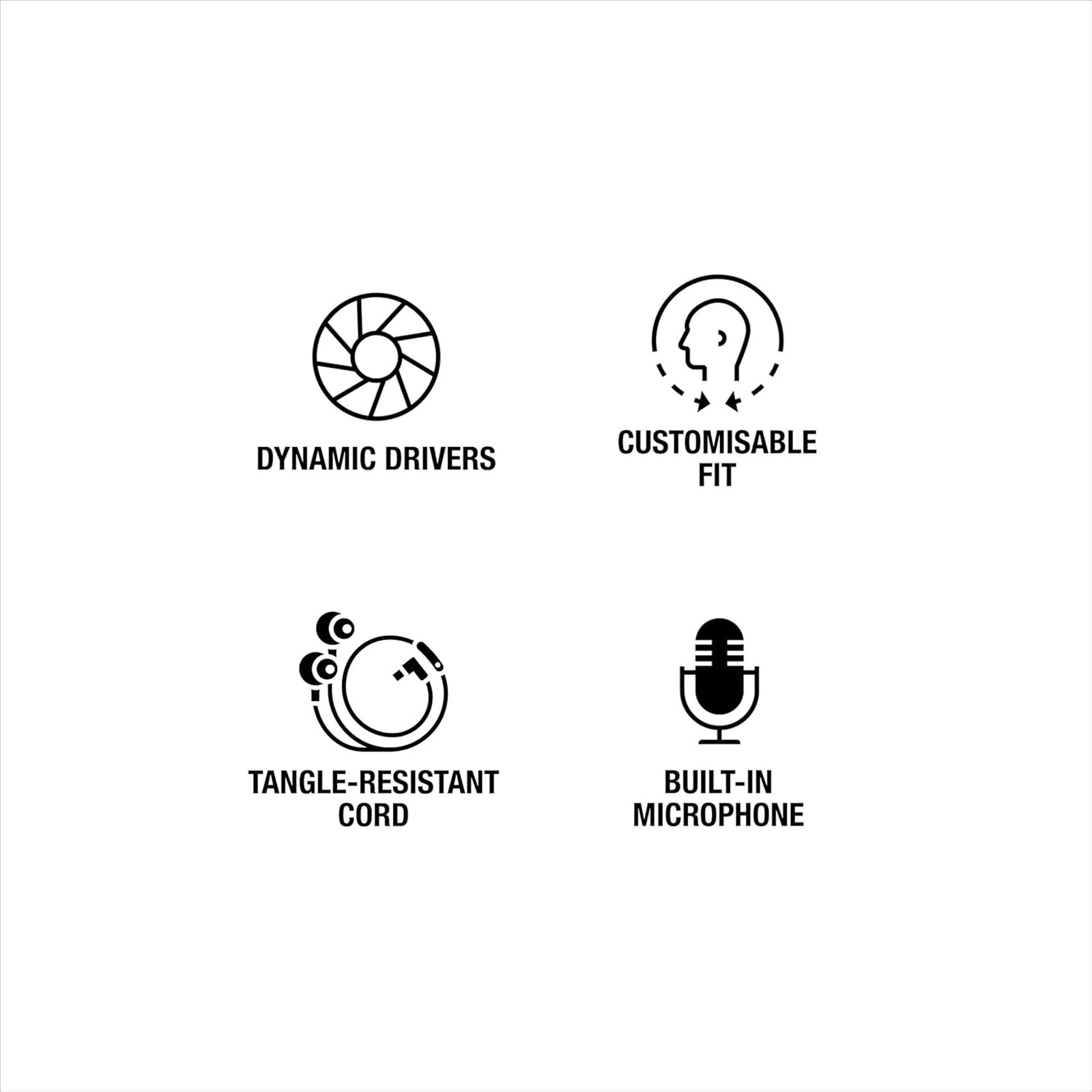 Marshall Mode Wired Earphone with Mic (USB Type-C Connector, In Ear, Black) Marshall Mode Wired Earphone with Mic (USB Type-C Connector, In Ear, Black)_10