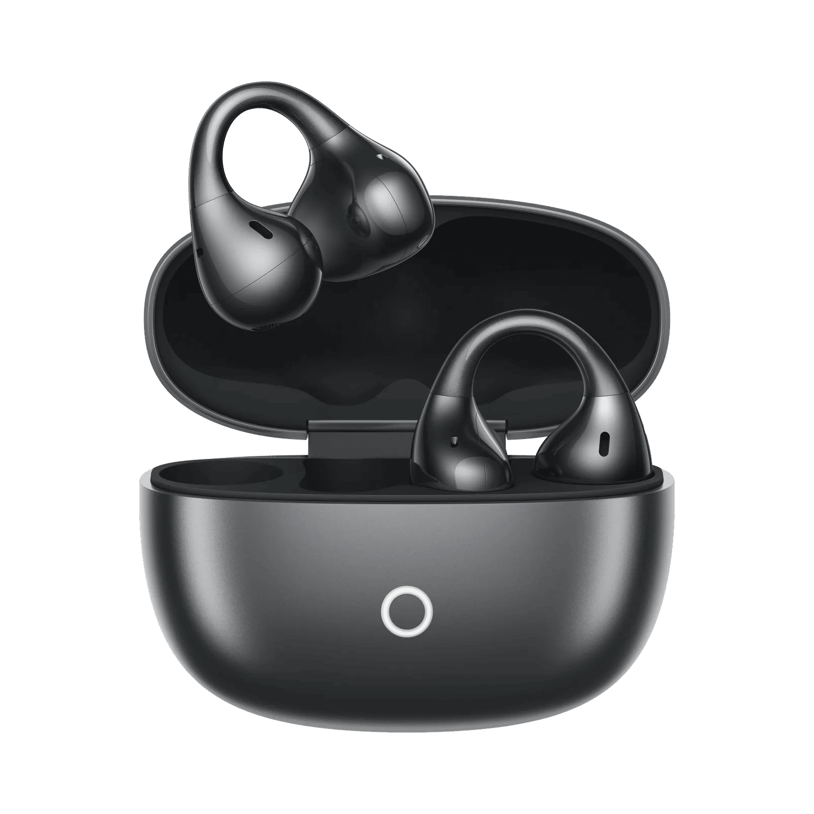 Realme Buds Clip RMA2418 TWS Earbuds with AI Environmental Noise Cancellation (IP55 Dust and Water Resistance, Smart Tap Control, Titanium Black)_3