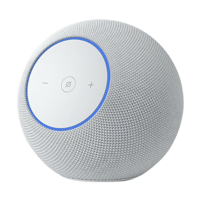 Amazon Echo Studio with Built-in Alexa Smart Wi-Fi Speaker (Omnisense Technology, Glacier White)