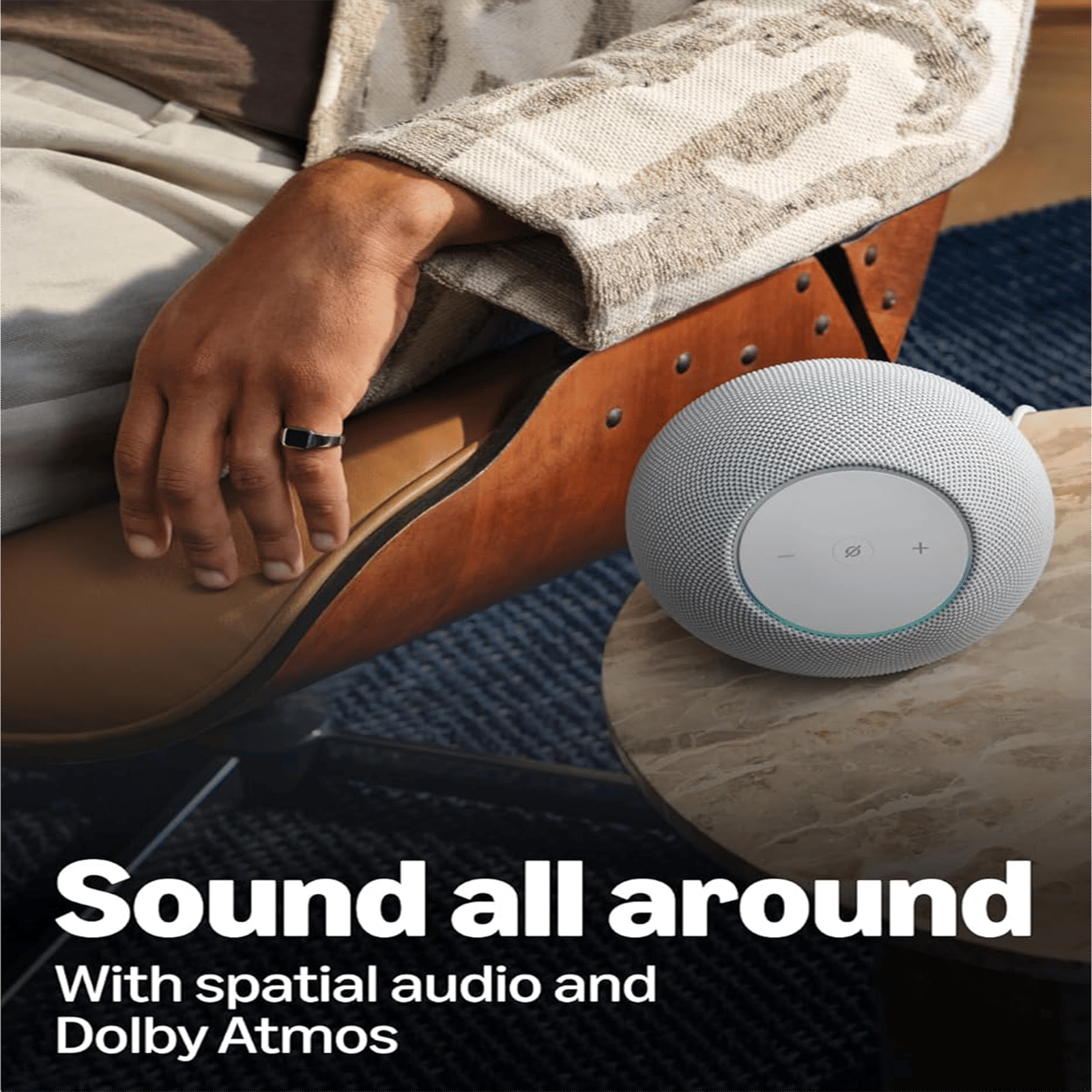 Amazon Echo Studio with Built-in Alexa Smart Wi-Fi Speaker (Omnisense Technology, Graphite) Amazon Echo Studio with Built-in Alexa Smart Wi-Fi Speaker (Omnisense Technology, Graphite)_5