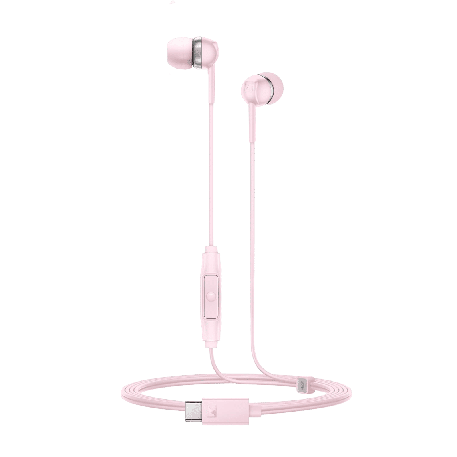 SENNHEISER CX 80 U Wired Earphone with Mic (USB Type-C Connector, In Ear, Sakura) SENNHEISER CX 80 U Wired Earphone with Mic (USB Type-C Connector, In Ear, Sakura)_1