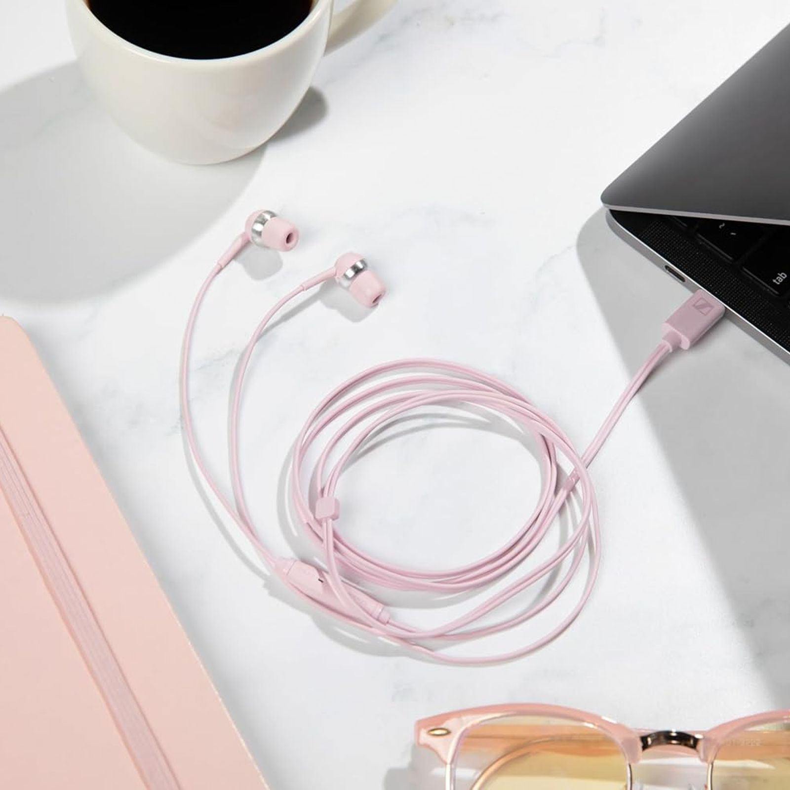 SENNHEISER CX 80 U Wired Earphone with Mic (USB Type-C Connector, In Ear, Sakura) SENNHEISER CX 80 U Wired Earphone with Mic (USB Type-C Connector, In Ear, Sakura)_3